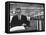 Mathematician John M. Tukey-Alfred Eisenstaedt-Framed Premier Image Canvas