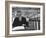 Mathematician John M. Tukey-Alfred Eisenstaedt-Framed Photographic Print