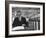 Mathematician John M. Tukey-Alfred Eisenstaedt-Framed Photographic Print