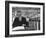 Mathematician John M. Tukey-Alfred Eisenstaedt-Framed Photographic Print