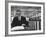 Mathematician John M. Tukey-Alfred Eisenstaedt-Framed Photographic Print