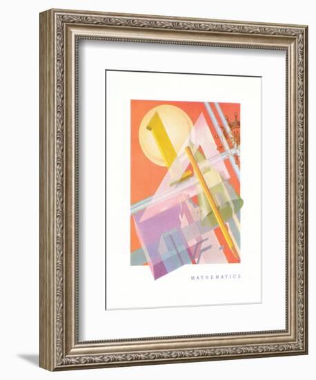 Mathematics Tools-null-Framed Premium Giclee Print