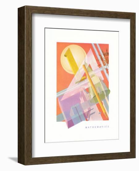 Mathematics Tools-null-Framed Premium Giclee Print