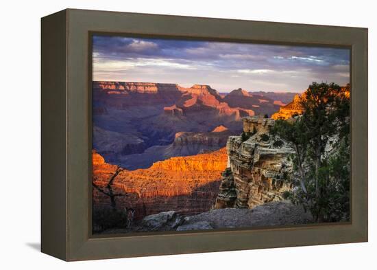 Mather Point Sunset I-Alan Hausenflock-Framed Premier Image Canvas