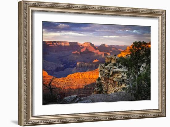 Mather Point Sunset I-Alan Hausenflock-Framed Photographic Print