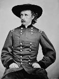 Portrait of General A. Custer-Mathew Brady-Photographic Print