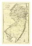 State of New Jersey, c.1795-Mathew Carey-Framed Art Print