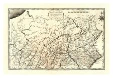 State of South Carolina, c.1795-Mathew Carey-Art Print