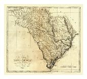 State of South Carolina, c.1795-Mathew Carey-Art Print