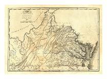 State of Virginia, c.1795-Mathew Carey-Art Print