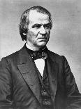 Andrew Johnson, C.1855-65 (B/W Photo)-Mathew & studio Brady-Giclee Print