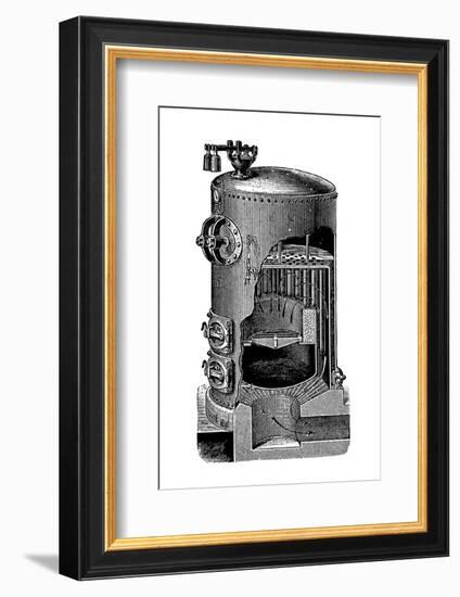 Mathian Steam Boiler-Mark Sykes-Framed Photographic Print