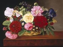 Rich Still Life of Flowers-Mathias Grove-Mounted Giclee Print