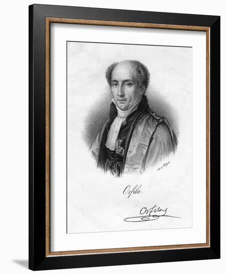 Mathieu Orfila, Spanish-Born French Toxicologist and Chemist, 19th Century-Delpech-Framed Giclee Print