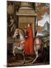 Mathild of Canossa on Horseback-Orazio Farinati-Mounted Giclee Print