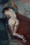 Laying back nude, 1909-Mathilde Dietrichson-Framed Giclee Print