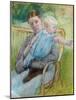 Mathilde Holding Baby, C. 1889-Mary Cassatt-Mounted Giclee Print