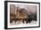 Matinee au Moulin Rouge, Paris.-Eugene Galien-Laloue-Framed Giclee Print