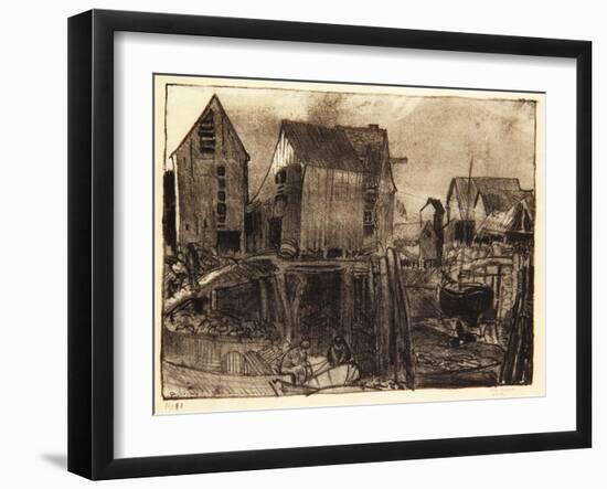 Matinicus, 1916-George Wesley Bellows-Framed Giclee Print