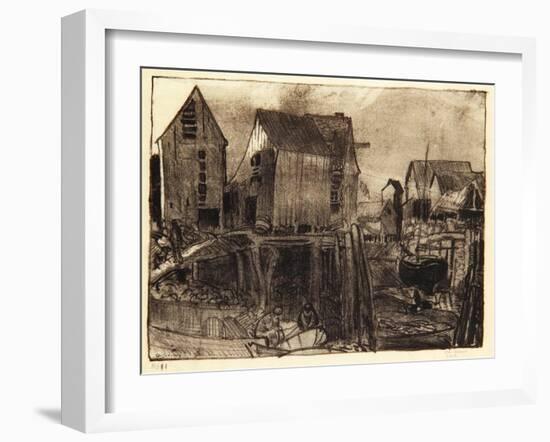 Matinicus, 1916-George Wesley Bellows-Framed Giclee Print