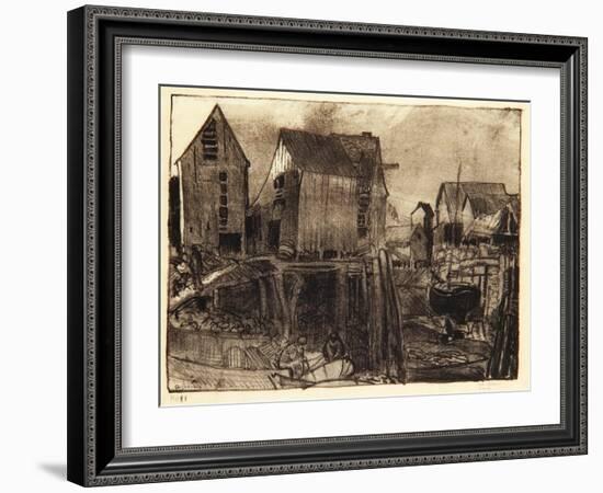 Matinicus, 1916-George Wesley Bellows-Framed Giclee Print