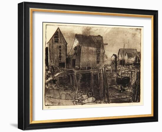 Matinicus, 1916-George Wesley Bellows-Framed Giclee Print