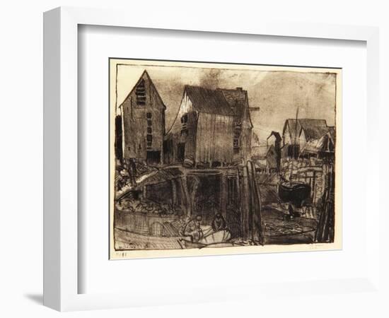 Matinicus, 1916-George Wesley Bellows-Framed Giclee Print