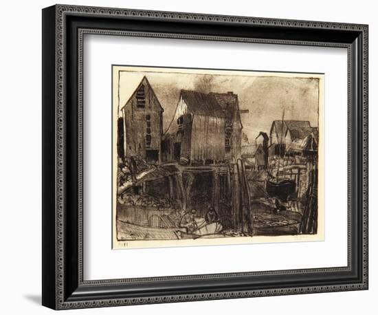 Matinicus, 1916-George Wesley Bellows-Framed Giclee Print