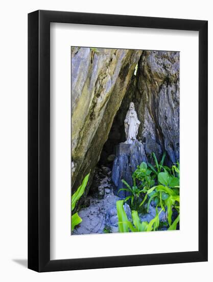 Matinioc Shrine, Bacuit Archipelago, Palawan, Philippines-Michael Runkel-Framed Photographic Print