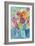 Matisse Florals Pastel Crop-Farida Zaman-Framed Art Print