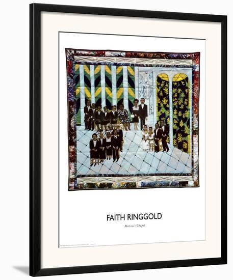 Matisse's Chapel-Faith Ringgold-Framed Art Print