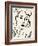 Matisse's Muse Portrait II-Victoria Barnes-Framed Art Print