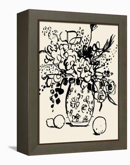 Matisse's Muse Still Life II-Victoria Barnes-Framed Stretched Canvas