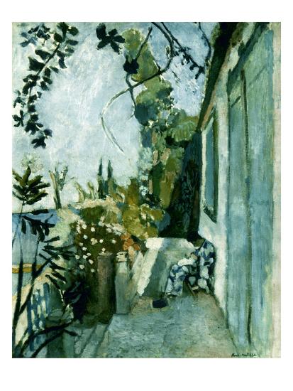 Matisse: Terrace, 1904-Henri Matisse-Framed Giclee Print