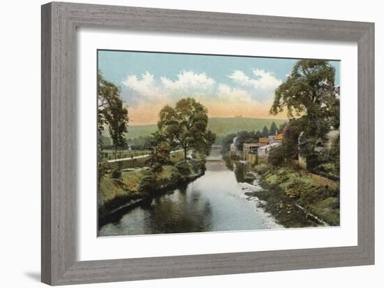 Matlock Bridge, on River Derwent-English Photographer-Framed Photographic Print