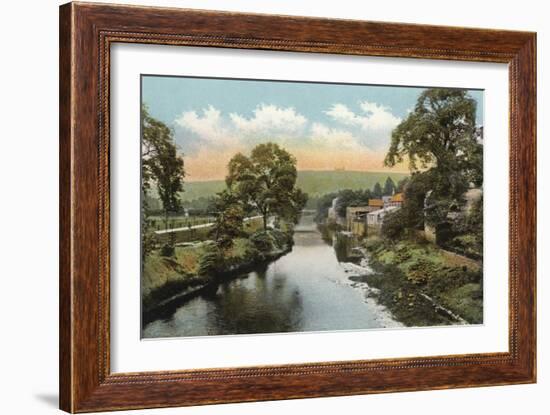 Matlock Bridge, on River Derwent-English Photographer-Framed Photographic Print