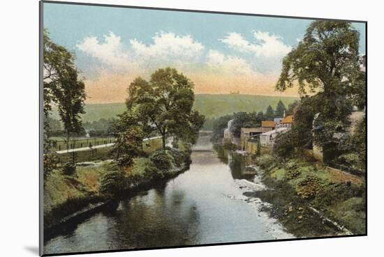 Matlock Bridge, on River Derwent-English Photographer-Mounted Photographic Print