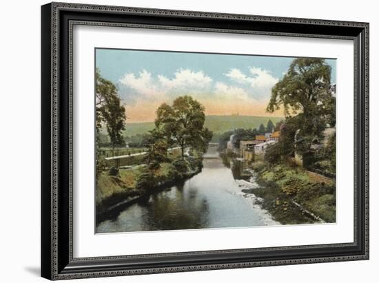 Matlock Bridge, on River Derwent-English Photographer-Framed Photographic Print