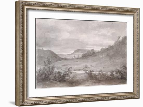 Matlock High Tor-John Constable-Framed Giclee Print