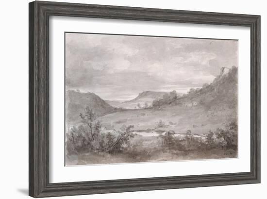 Matlock High Tor-John Constable-Framed Giclee Print