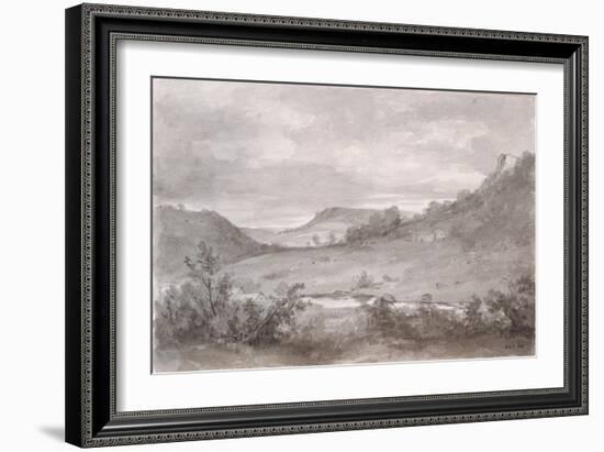 Matlock High Tor-John Constable-Framed Giclee Print