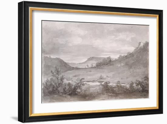 Matlock High Tor-John Constable-Framed Giclee Print