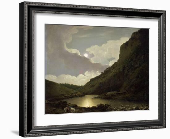 Matlock Tor by Moonlight, C.1777-80-Joseph Wright of Derby-Framed Giclee Print