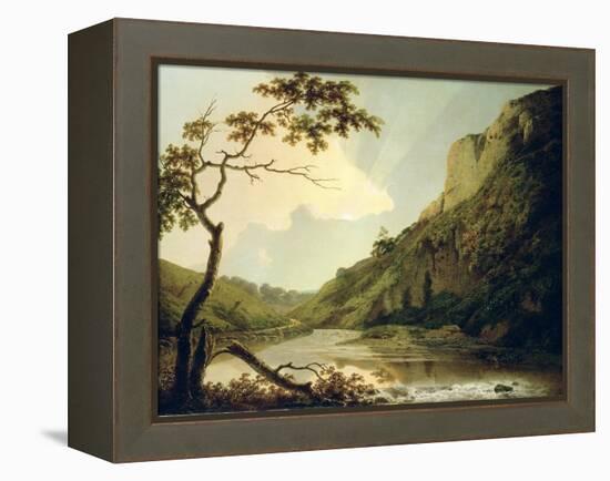 Matlock Tor, C.1778-80-Joseph Wright of Derby-Framed Premier Image Canvas