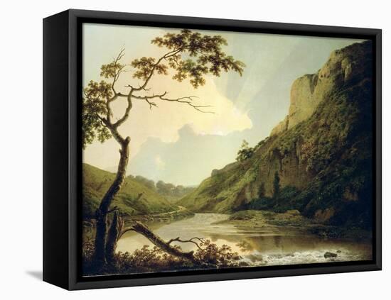 Matlock Tor, C.1778-80-Joseph Wright of Derby-Framed Premier Image Canvas