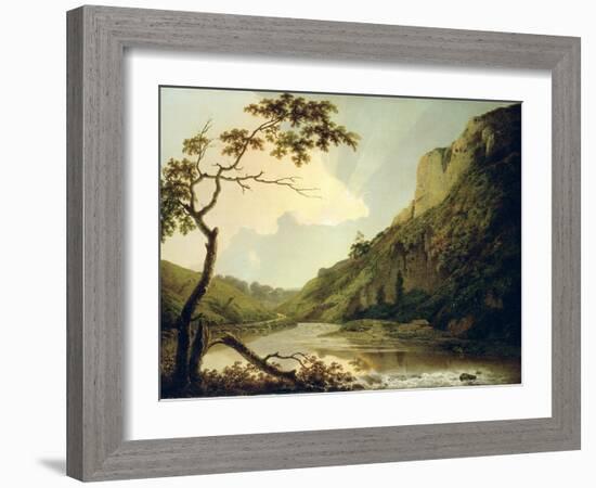 Matlock Tor, C.1778-80-Joseph Wright of Derby-Framed Giclee Print