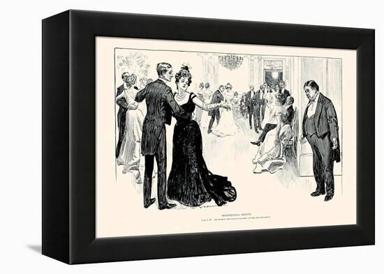 Matrimonial Misfits-Charles Dana Gibson-Framed Stretched Canvas