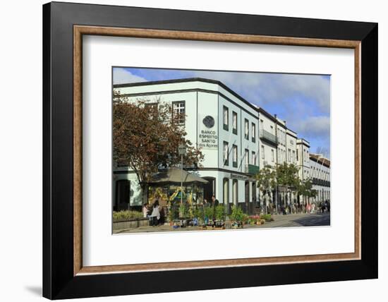 Matriz Square, Ponta Delgada, Sao Miguel Island, Azores, Portugal, Europe-Richard Cummins-Framed Photographic Print