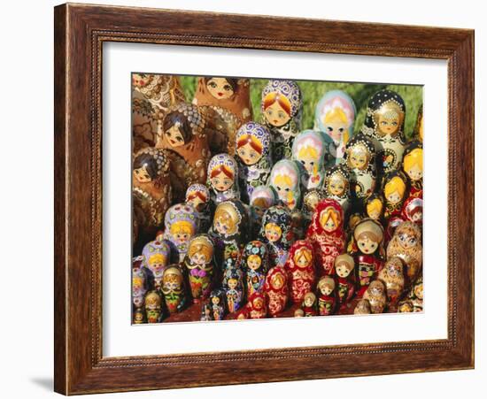 Matryoschka (Russian Dolls), Moscow, Russia-Gavin Hellier-Framed Photographic Print