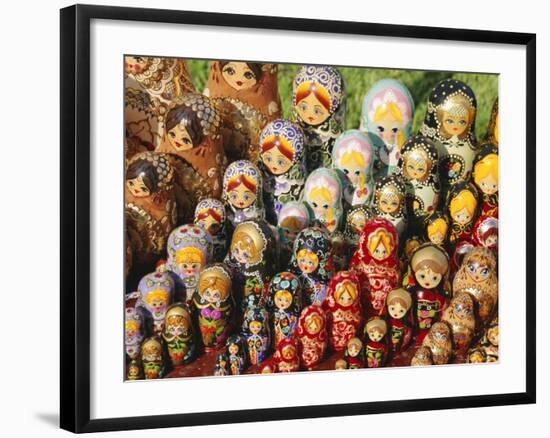 Matryoschka (Russian Dolls), Moscow, Russia-Gavin Hellier-Framed Photographic Print